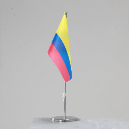 Tischfahne Kolumbien – repräsentative Nationalflagge für den Innenbereich