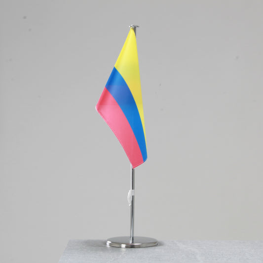 Tischfahne Kolumbien – repräsentative Nationalflagge für den Innenbereich