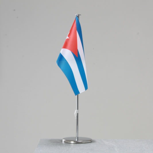 Tischfahne Kuba – repräsentative Nationalflagge für den Innenbereich