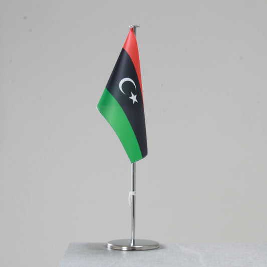 Table flag Libya – representative national flag for indoor use