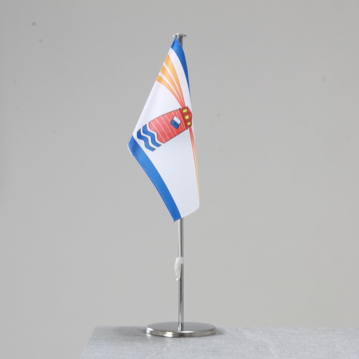 Tischfahne „Westerland“ – maritimes Sylt-Motiv für den Innenbereich