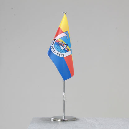 Tischfahne „Rantum“ – maritimes Sylt-Motiv für den Innenbereich