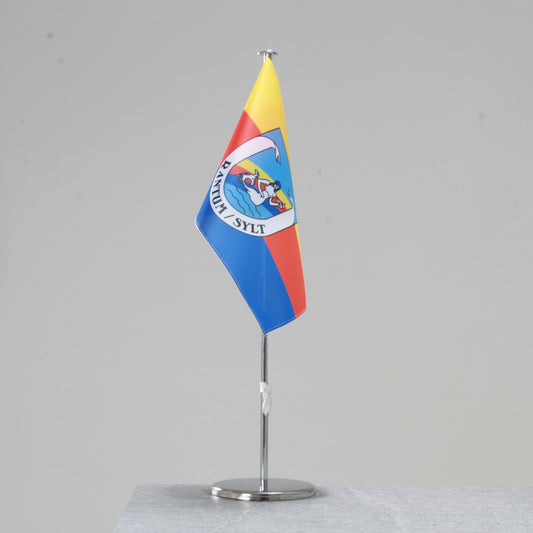 Tischfahne „Rantum“ – maritimes Sylt-Motiv für den Innenbereich