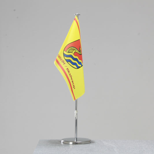 Tischfahne „Wenningstedt-Braderup“ – maritimes Sylt-Motiv für den Innenbereich