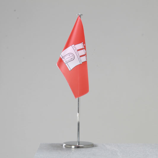 Tischfahne Hamburg – repräsentative Landesflagge für den Innenbereich