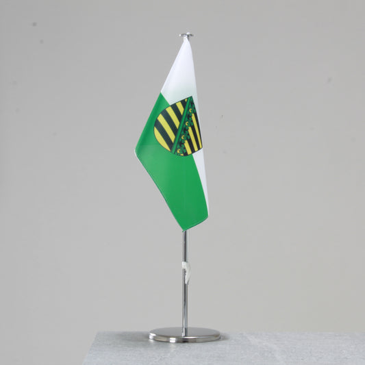 Tischfahne Sachsen – repräsentative Landesflagge für den Innenbereich