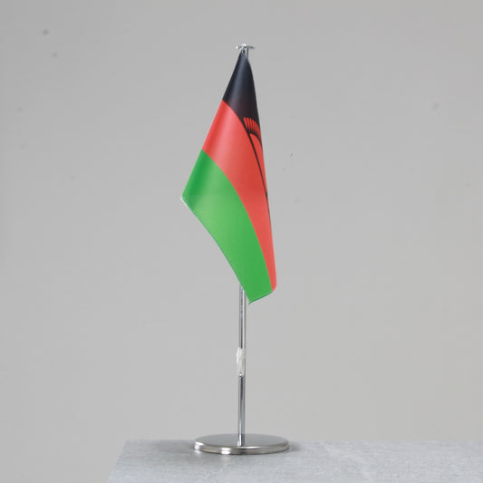 Table flag Malawi – representative national flag for indoor use