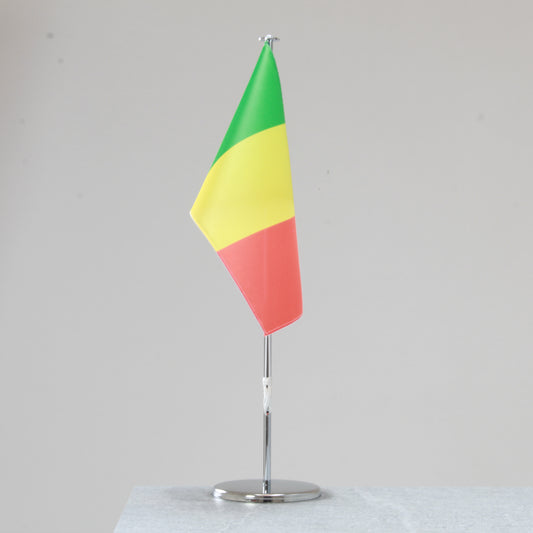 Table flag Mali – representative national flag for indoor use