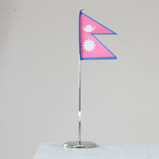 Table flag Nepal – representative national flag for indoor use