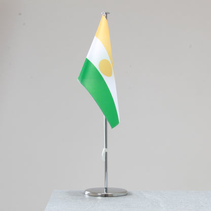 Tischfahne Niger – repräsentative Nationalflagge für den Innenbereich