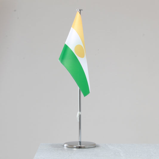 Niger table flag – representative national flag for indoor use
