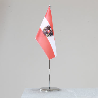 Tischfahne Österreich – repräsentative Nationalflagge für den Innenbereich