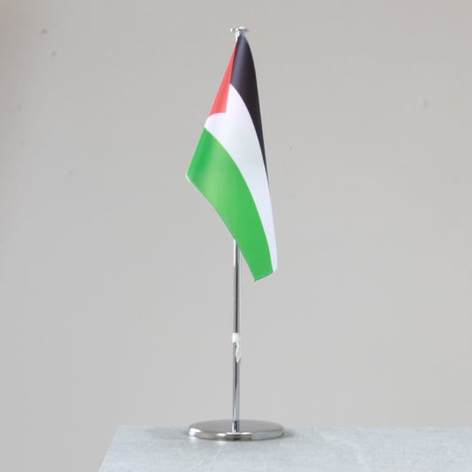 Table flag Palestine – representative national flag for indoor use