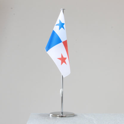 Tischfahne Panama – repräsentative Nationalflagge für den Innenbereich