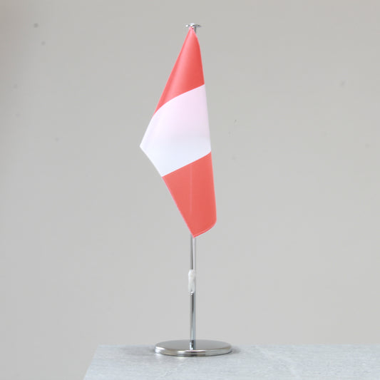 Table flag Peru – representative national flag for indoor use