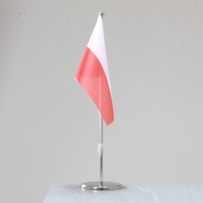 Table flag Poland – representative national flag for indoor use
