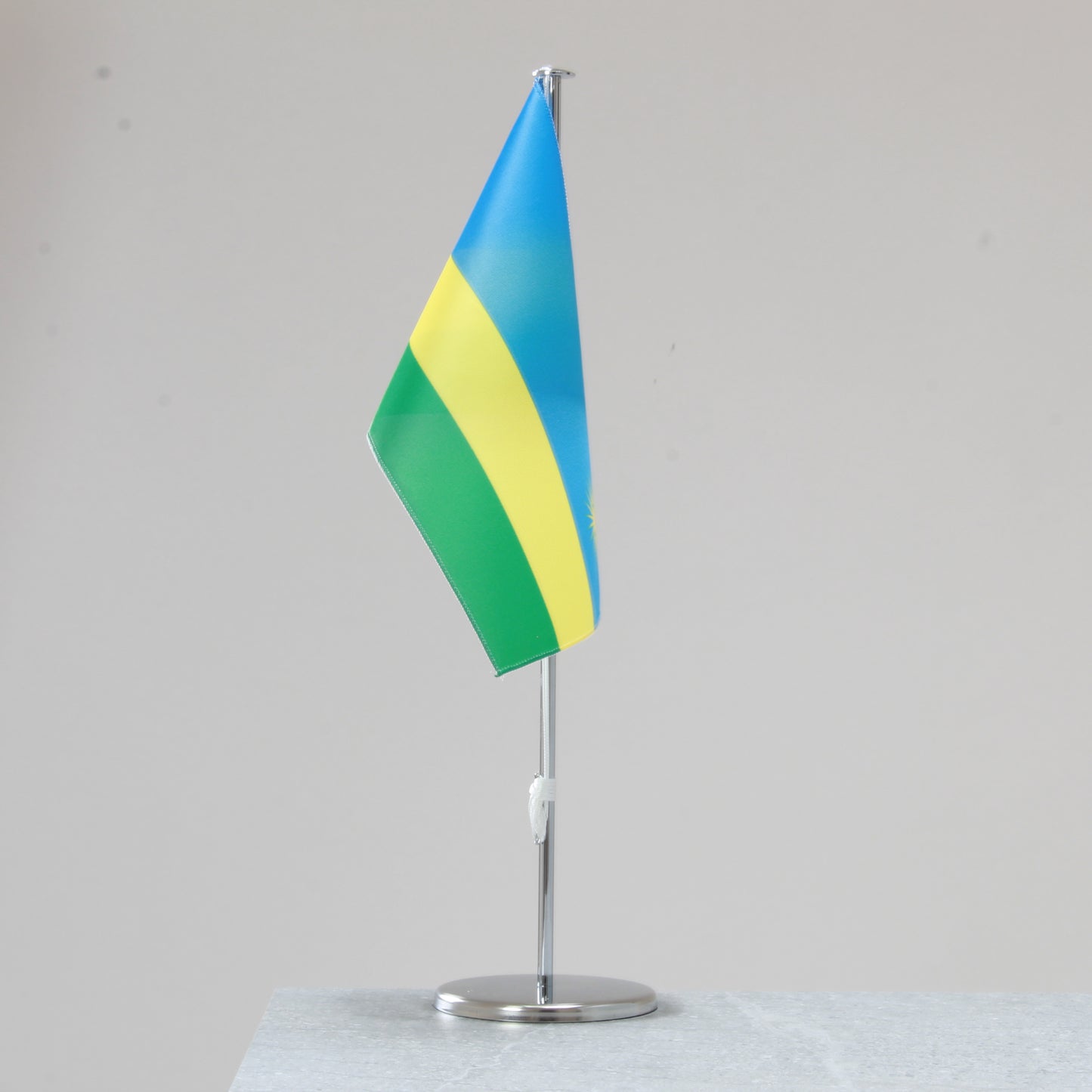 Tischfahne Ruanda – repräsentative Nationalflagge für den Innenbereich