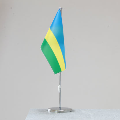 Tischfahne Ruanda – repräsentative Nationalflagge für den Innenbereich