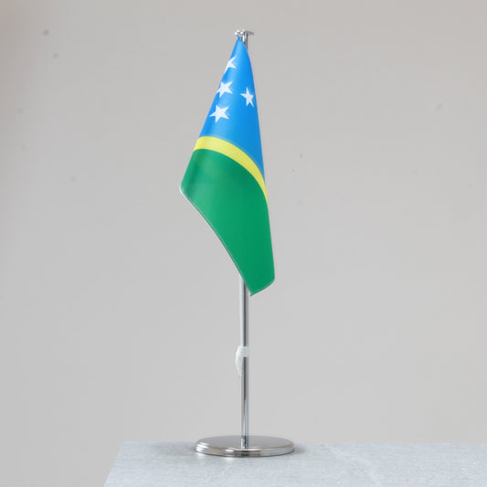 Solomon Islands table flag – representative national flag for indoor use