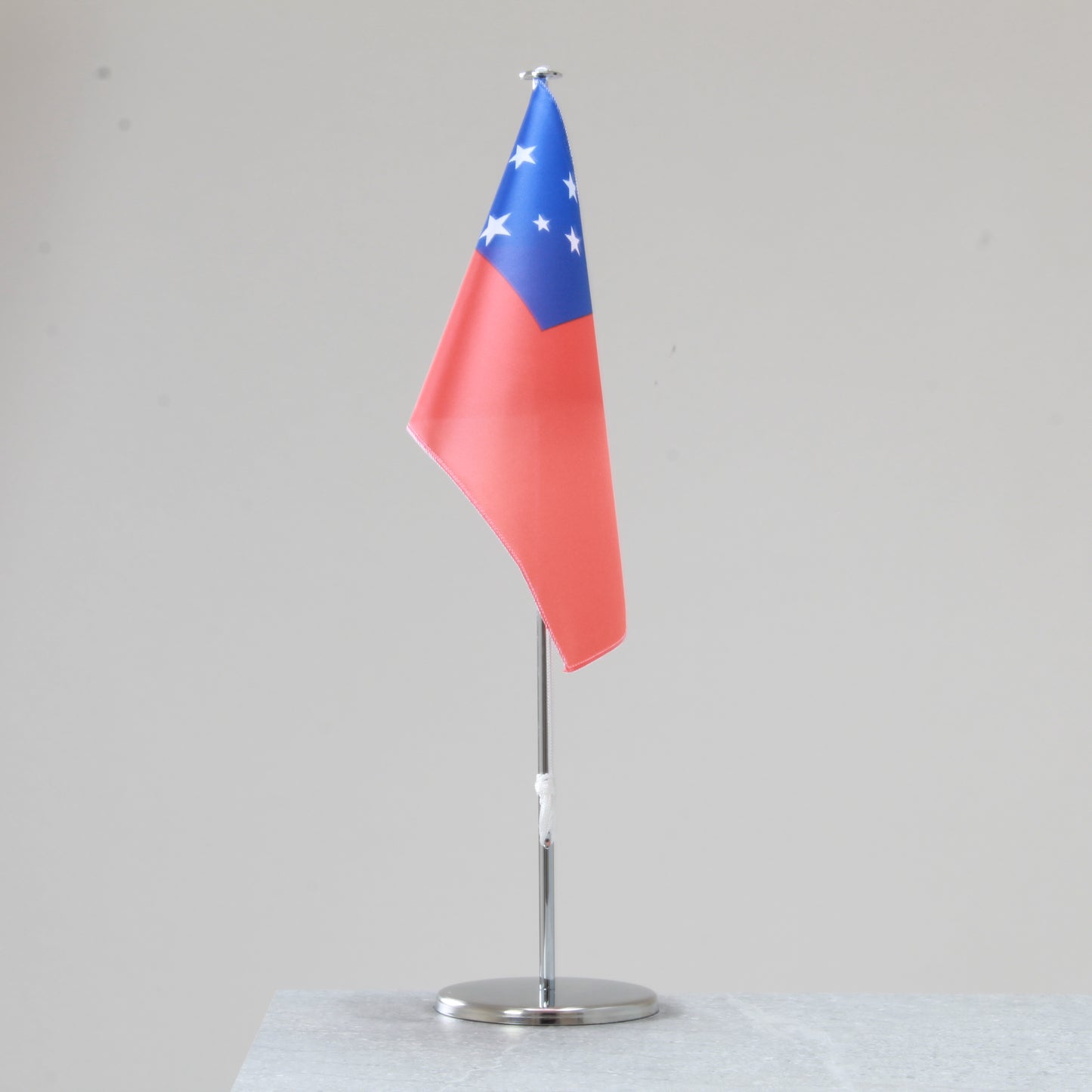 Tischfahne Samoa – repräsentative Nationalflagge für den Innenbereich