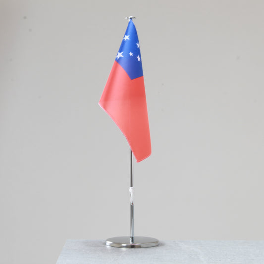 Samoa table flag – representative national flag for indoor use