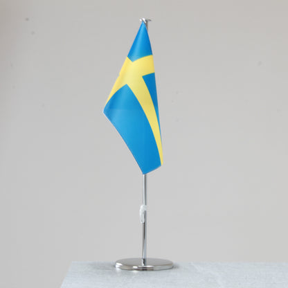Tischfahne Schweden – repräsentative Nationalflagge für den Innenbereich