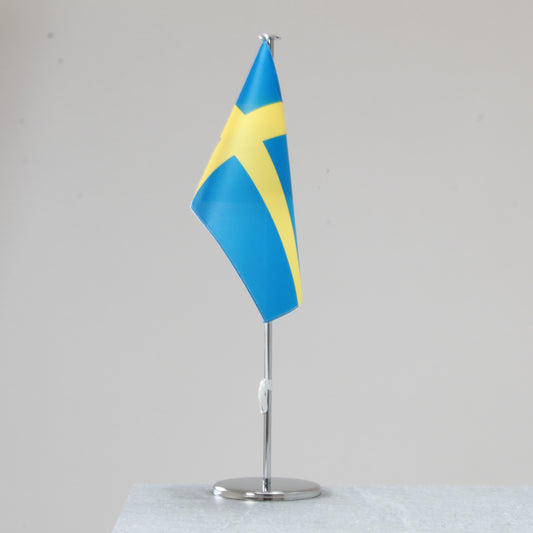 Swedish table flag – representative national flag for indoor use