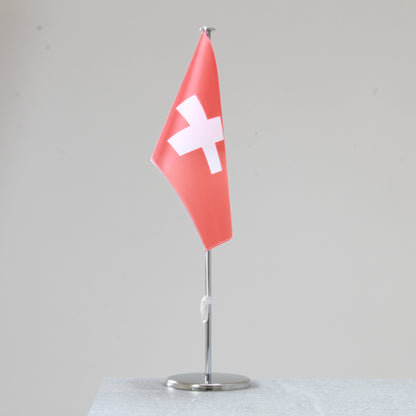Tischfahne Schweiz – repräsentative Nationalflagge für den Innenbereich