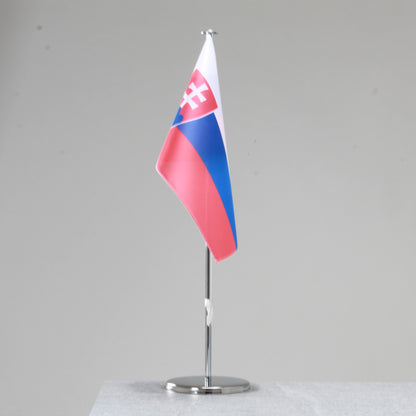 Tischfahne Slowakei – repräsentative Nationalflagge für den Innenbereich