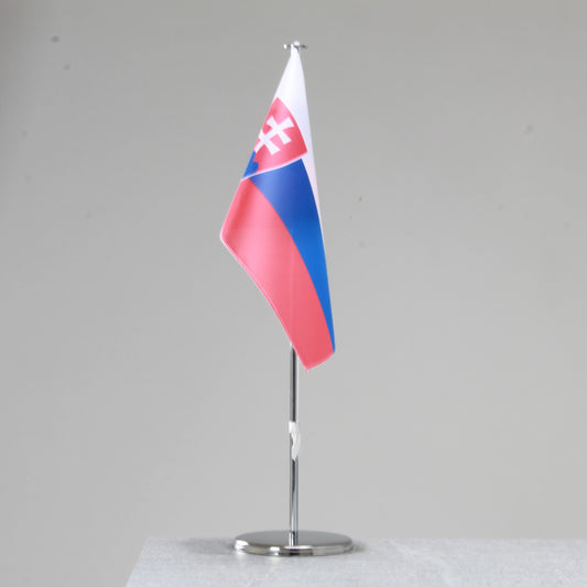 Table flag Slovakia – representative national flag for indoor use
