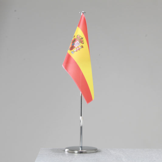 Table flag Spain – representative national flag for indoor use