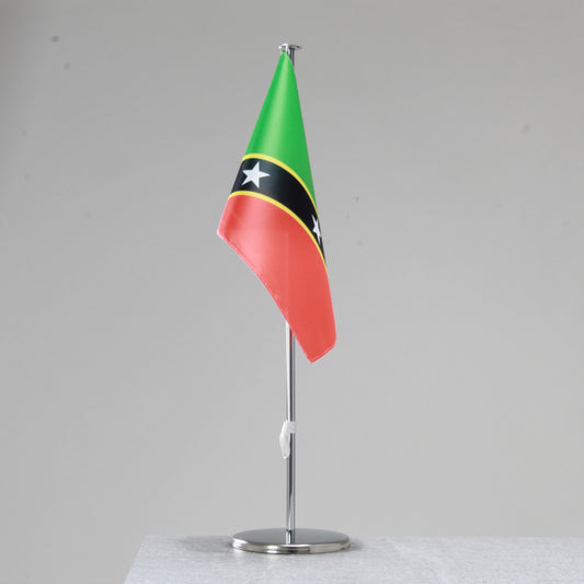 Table flag of St. Kitts and Nevis – representative national flag for indoor use