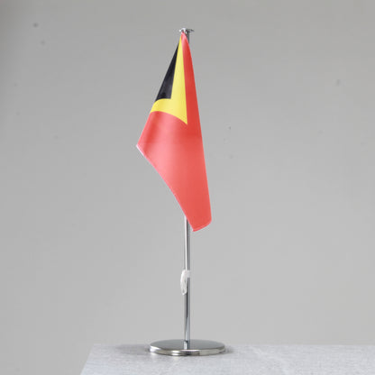Timor-Leste table flag – representative national flag for indoor use