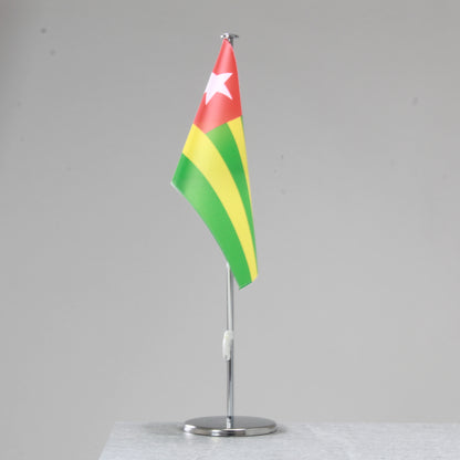 Table flag Togo – representative national flag for indoor use