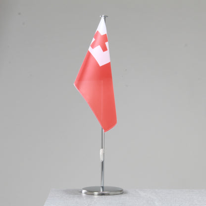 Tonga table flag – representative national flag for indoor use