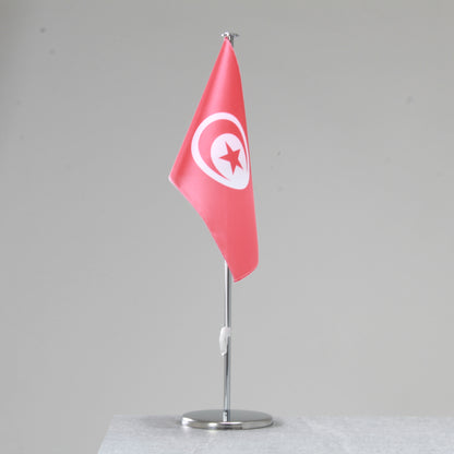 Table flag Tunisia – representative national flag for indoor use