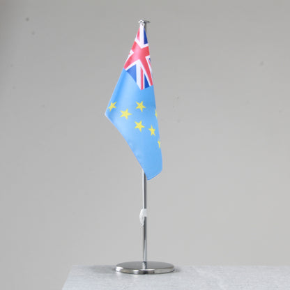 Table flag Tuvalu – representative national flag for indoor use