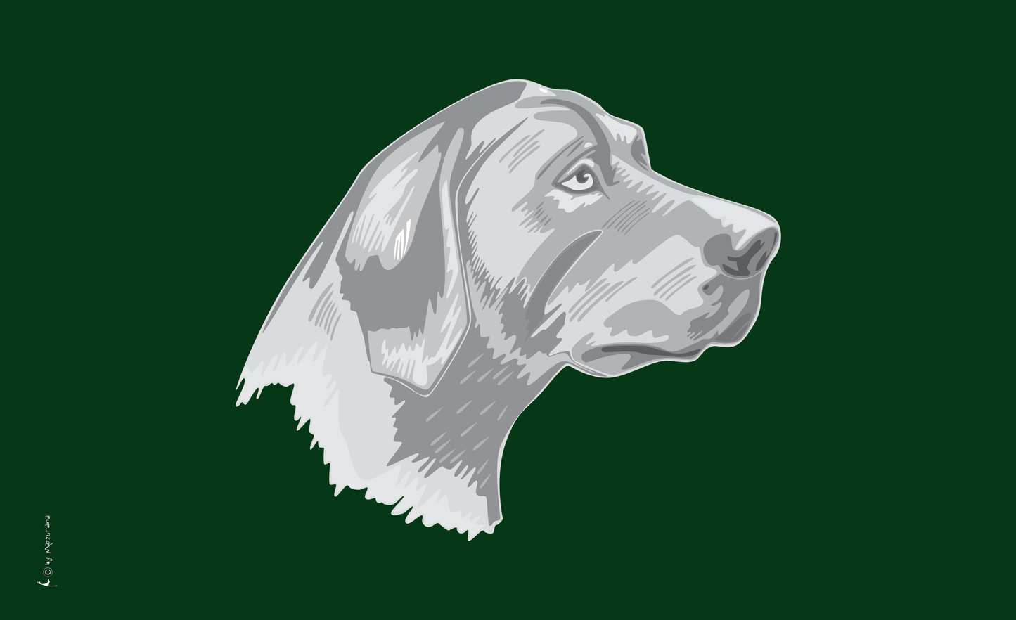 Jagdhund-Flagge,1, Hundeflagge ,Tierflaggen,Hundezüchter-Flaggen,Sportflaggen, Vereinsfahnen