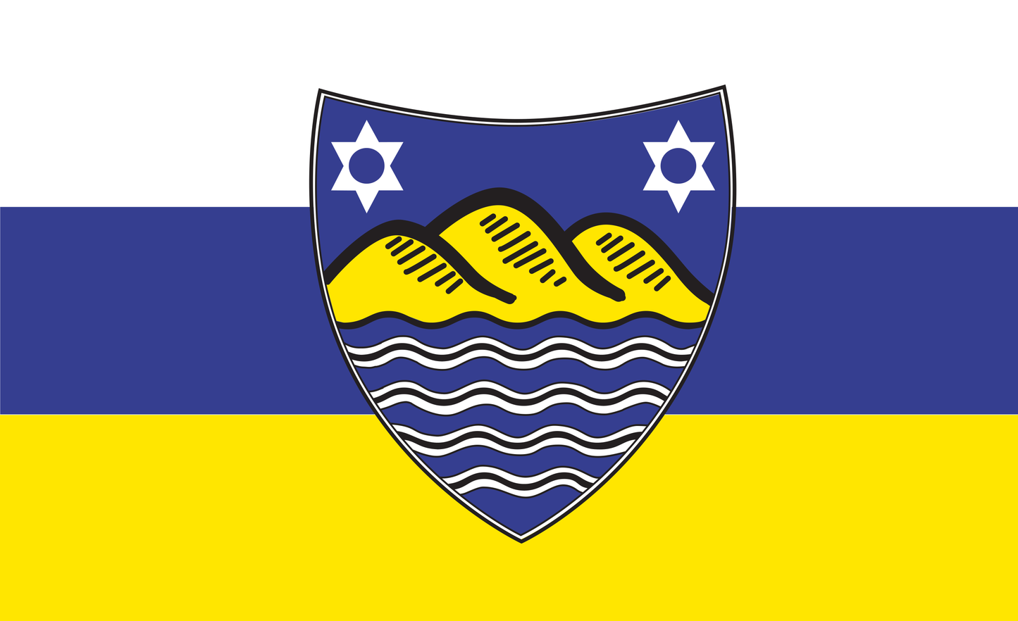 Juistflagge, Deutsche Inselnflagge, Deutschland, Bundesländerflaggen, Gemeindeflaggenlagge