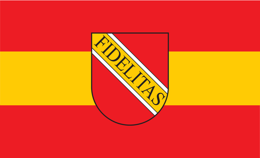 Karlsruhe Flagge Baden Württemberg