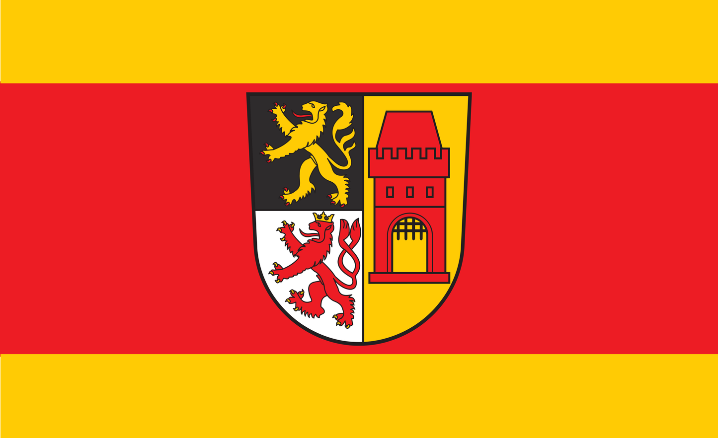 Kerpen Flagge, Nordrhein Westfalen