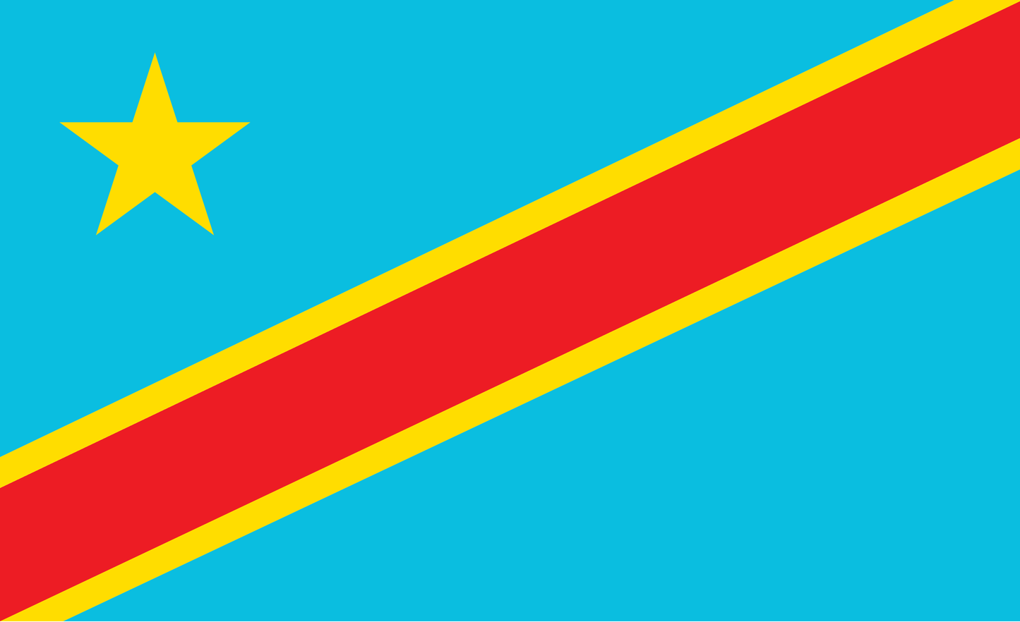 Kongoflagge 2006, Kongo, Nationalfahnen