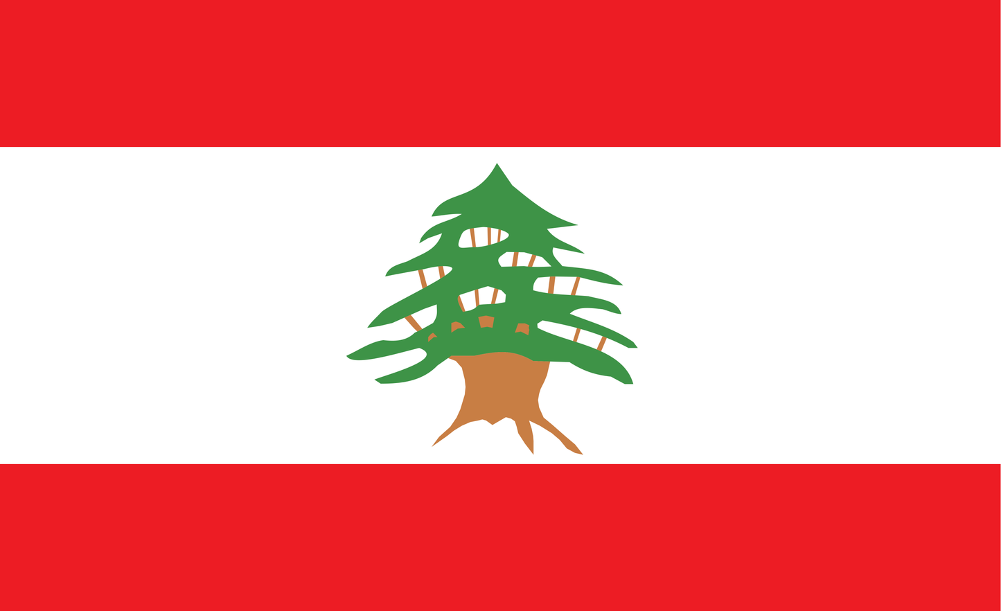 Libanonflagge, Libanon, Nationalfahnen