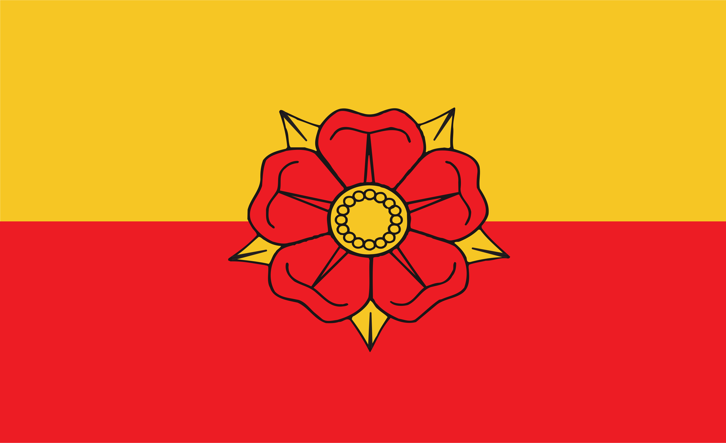 Lippe flag, North Rhine-Westphalia