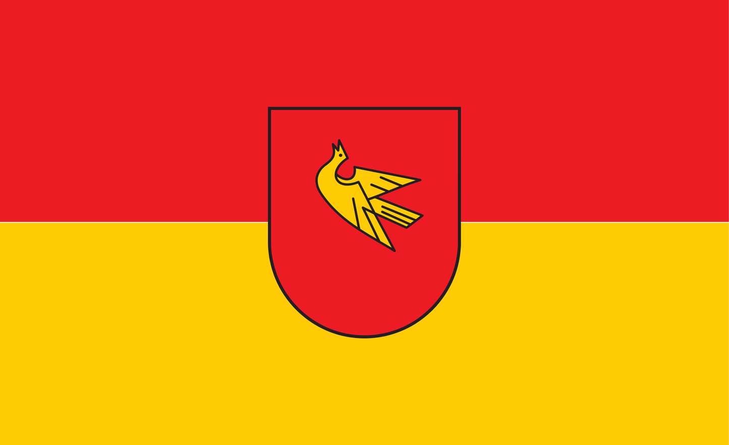 Lörrach Flagge Baden Württemberg