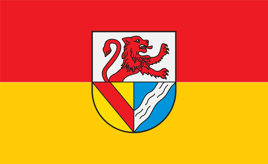Lörrach Kreis Flagge Baden Württemberg