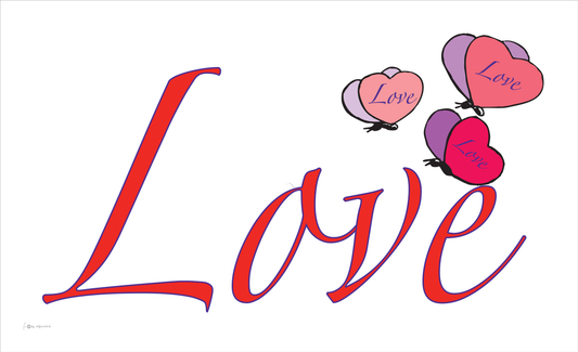 Love-Flagge, Liebe, Hochzeit, Partnerschaft