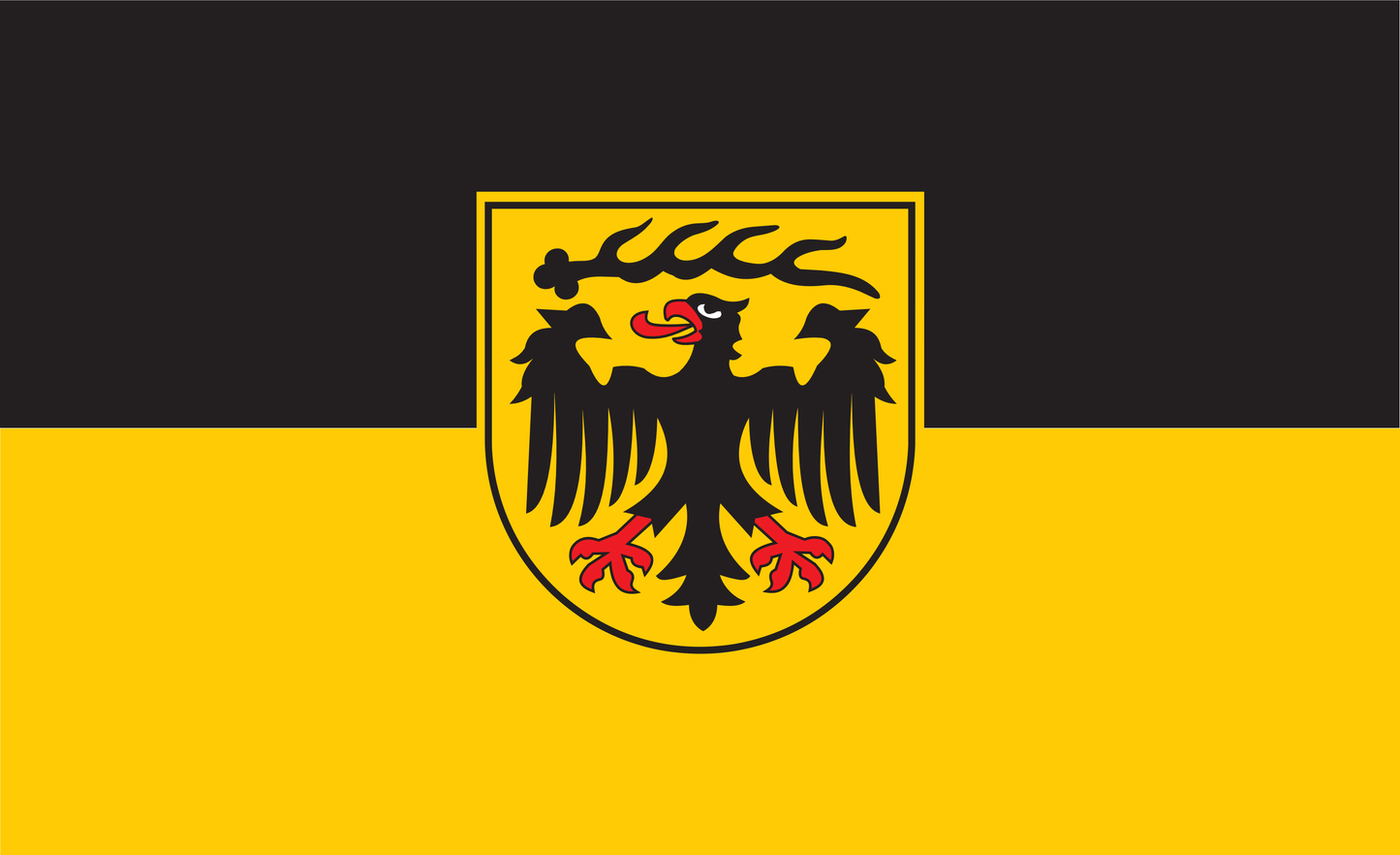 Ludwigsburg Kreis Flagge Baden Württemberg