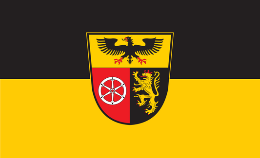 Mainz Bingen Kreis Flagge Baden Württemberg