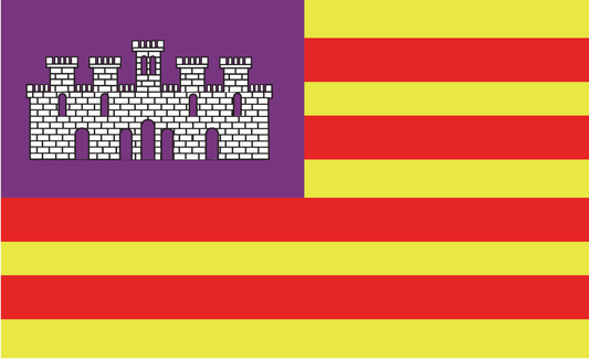 Mallorcaflagge, Spanien, Nationalfahnen